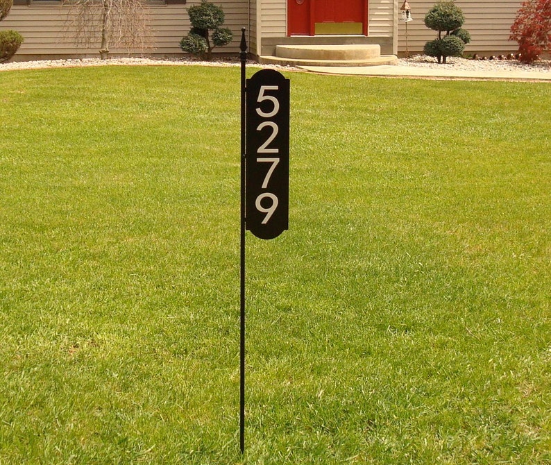 Majestic MFG 911 Emergency Address Sign Reflective Safety Yard Etsy