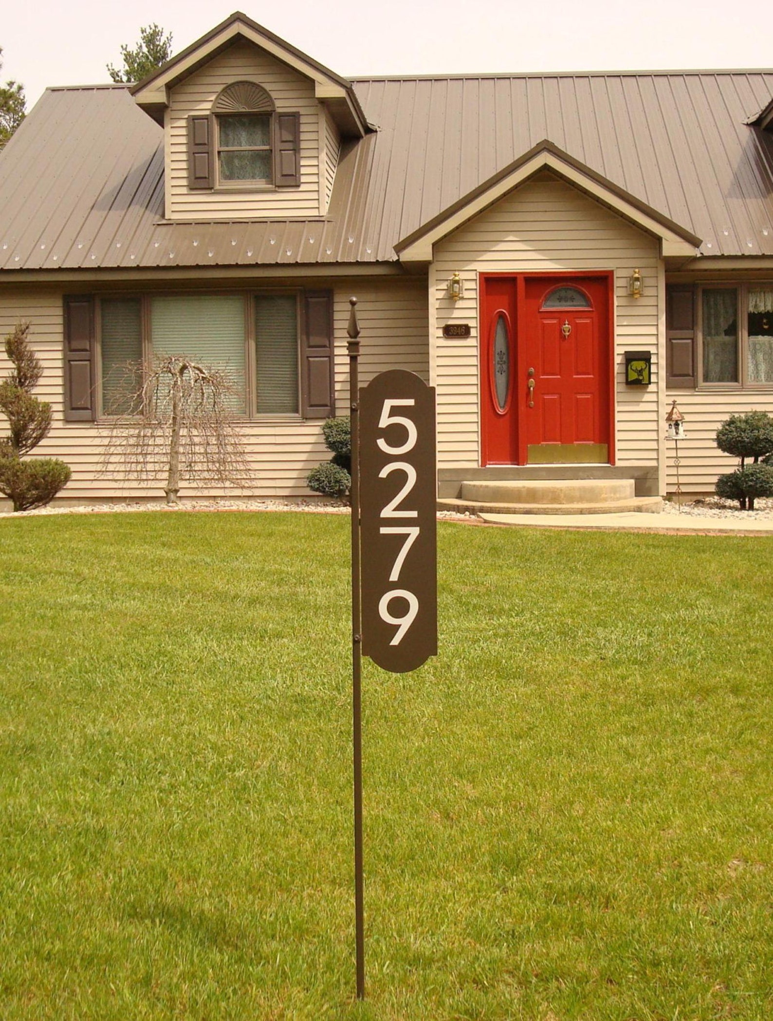 Majestic MFG 911 Emergency Address Sign Reflective Safety Yard Etsy