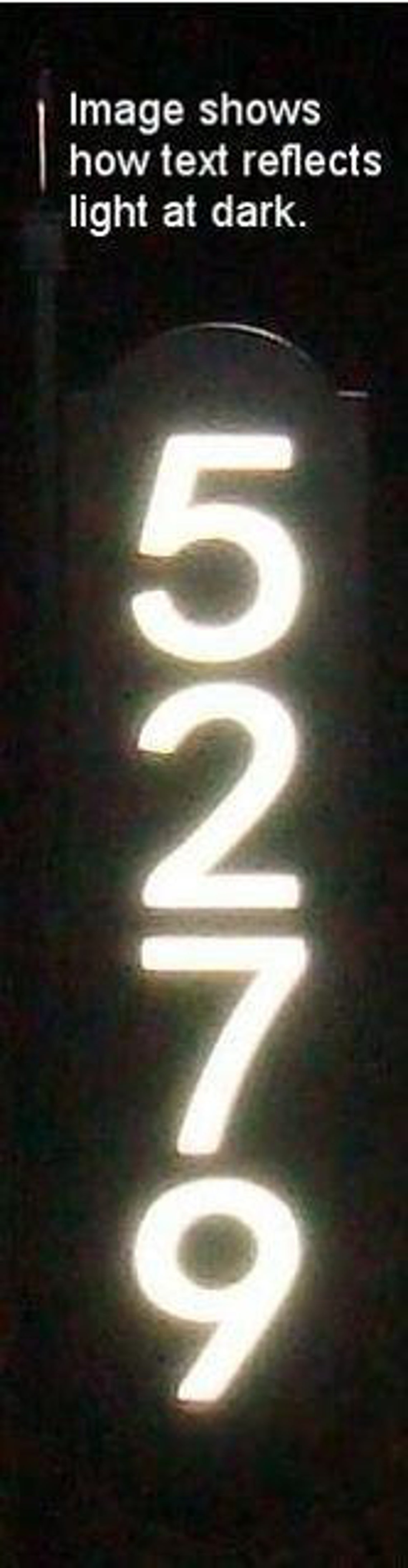 Majestic MFG 911 Emergency Address Sign Reflective Safety Yard Etsy