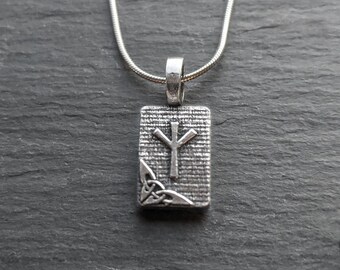 Algiz Rune Pendant – Protection, Self Defense – Ancient Traditions