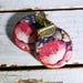Rustic BoHo, South Western Clay Floral Roses Drop Mixed Media Bead Set