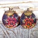 Rustic Crackle BoHo, South Western Clay Rose Cluster Floral Drop Mixed Media Bead Set