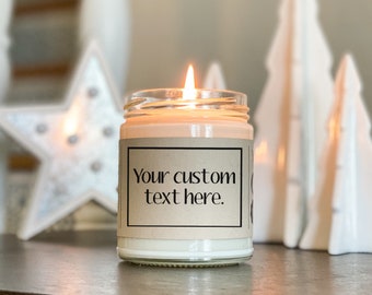 9oz Mothers Day Candle, Personalized Candle, Custom Candle, Personalized Gift, Custom Gift, Make Your Own Candle, Custom Mother's Day Gift