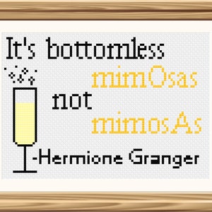 PDF Mimosas Cross Stitch Downloadable Digital Pattern