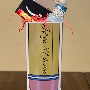 personalized teacher gift box