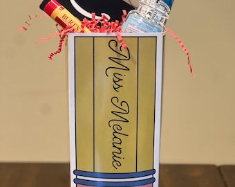personalized teacher gift box