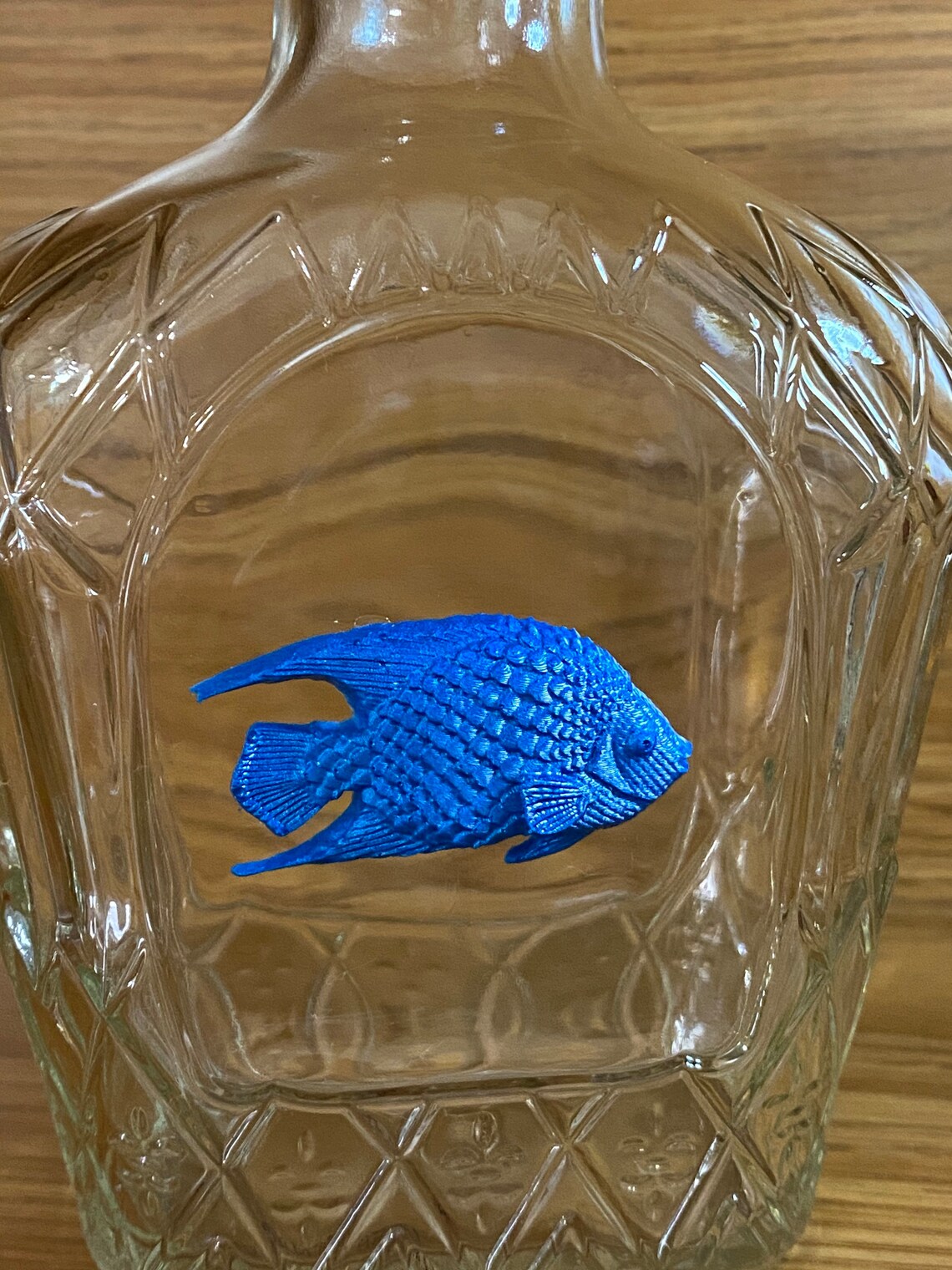 soap dispenser with floating fish