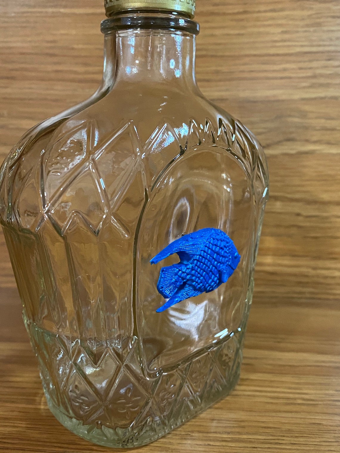 soap dispenser with floating fish