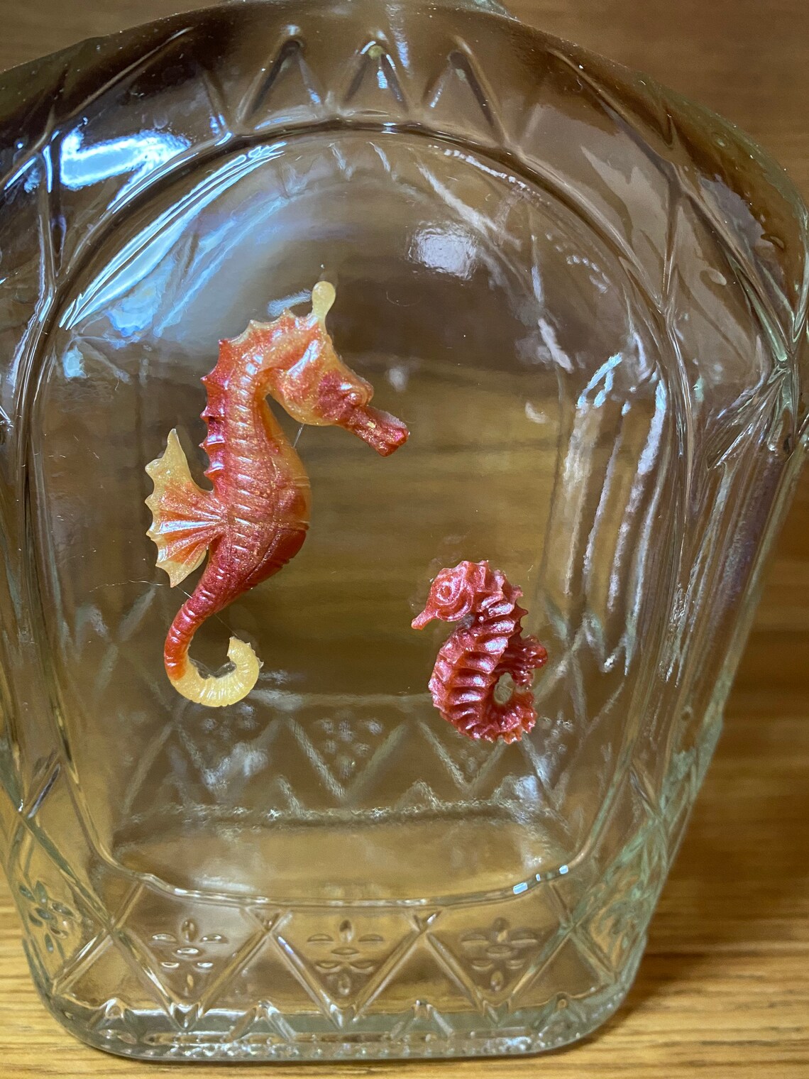 Sea horse soap dispenser seahorse decanter seahorse | Etsy