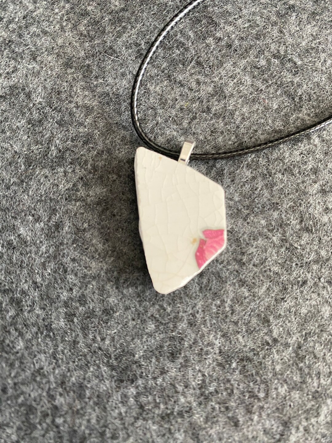 Broken Plate Jewelry, Broken China Pendant 7 Etsy