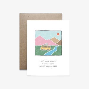 Carte Aventures / Carte d'anniversaire