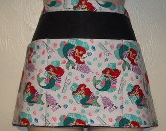 Handmade server waitress half apron Pokemon with three pockets 6654