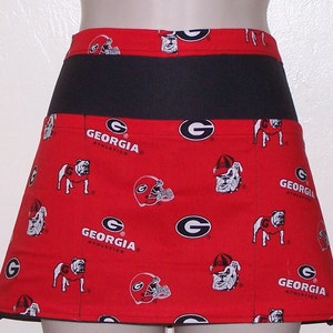 Handmade server waitress waist apron The Cat in The Hat with three pockets 6167