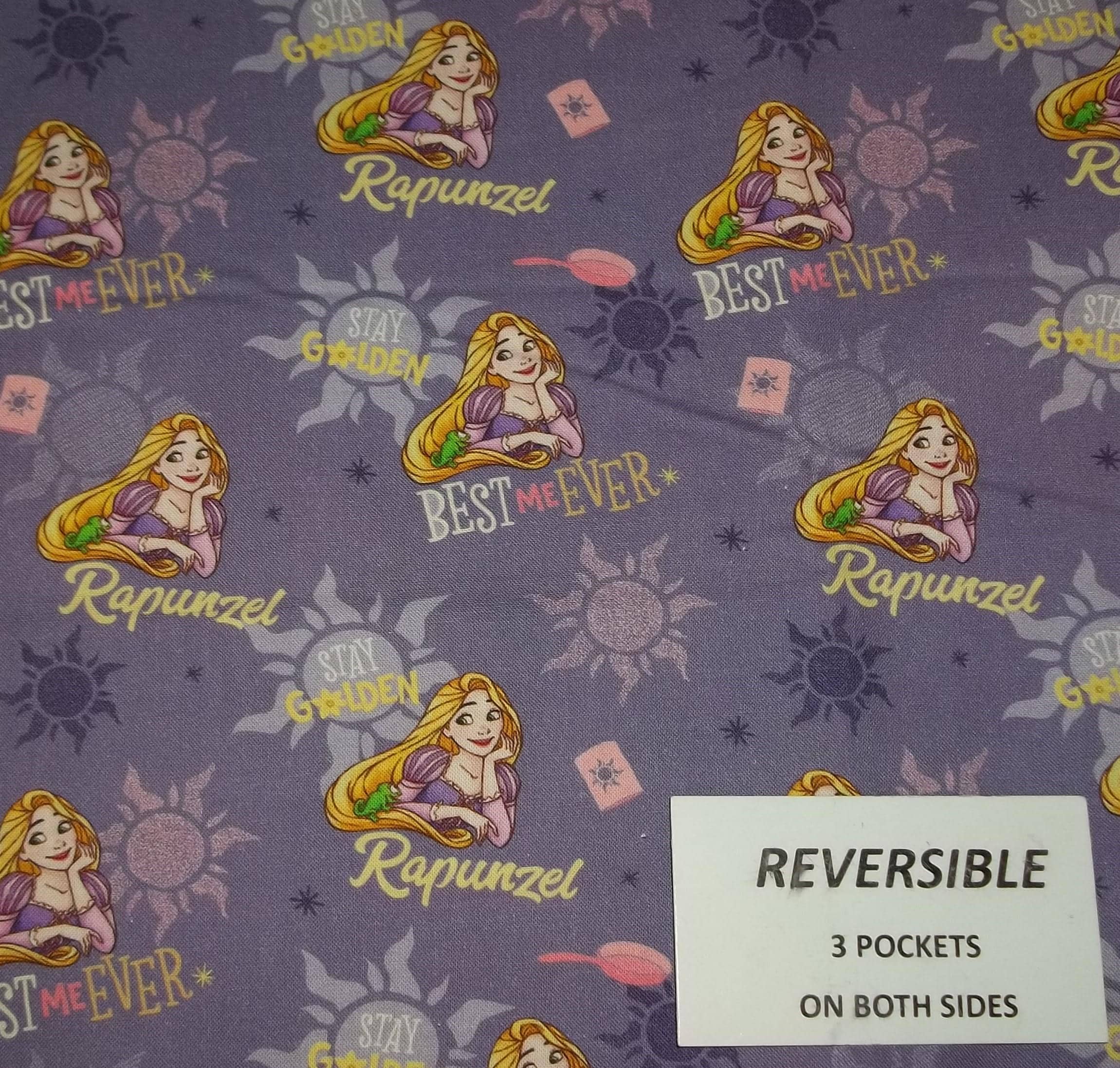 Best me Ever Handmade Reversible server waitress waist apron with three pockets on both sides 6629 R