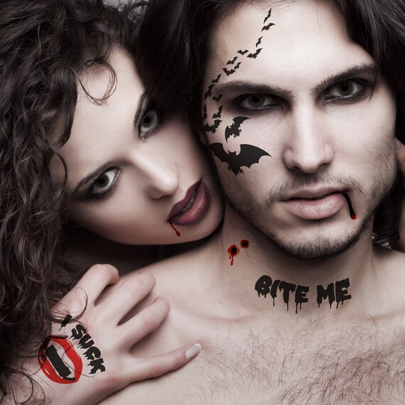 AEYAKA Tatuaggi temporanei Halloween Zombie Scar Tatuaggi Halloween Zombie Tatuaggi, Adesivi Horror Realistico Impermeabile Speciale Cosplay Tatuaggio Finto Vampiro Trucco (Scar-8