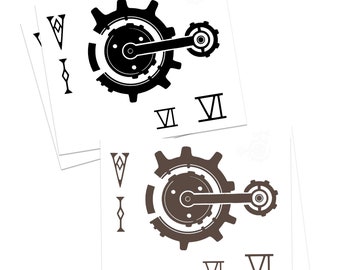 Cosplay Temporary Tattoos for Vi Fans / 4-Pack / Easier than make-up / Perfect for Halloween / Vi Costume Idea