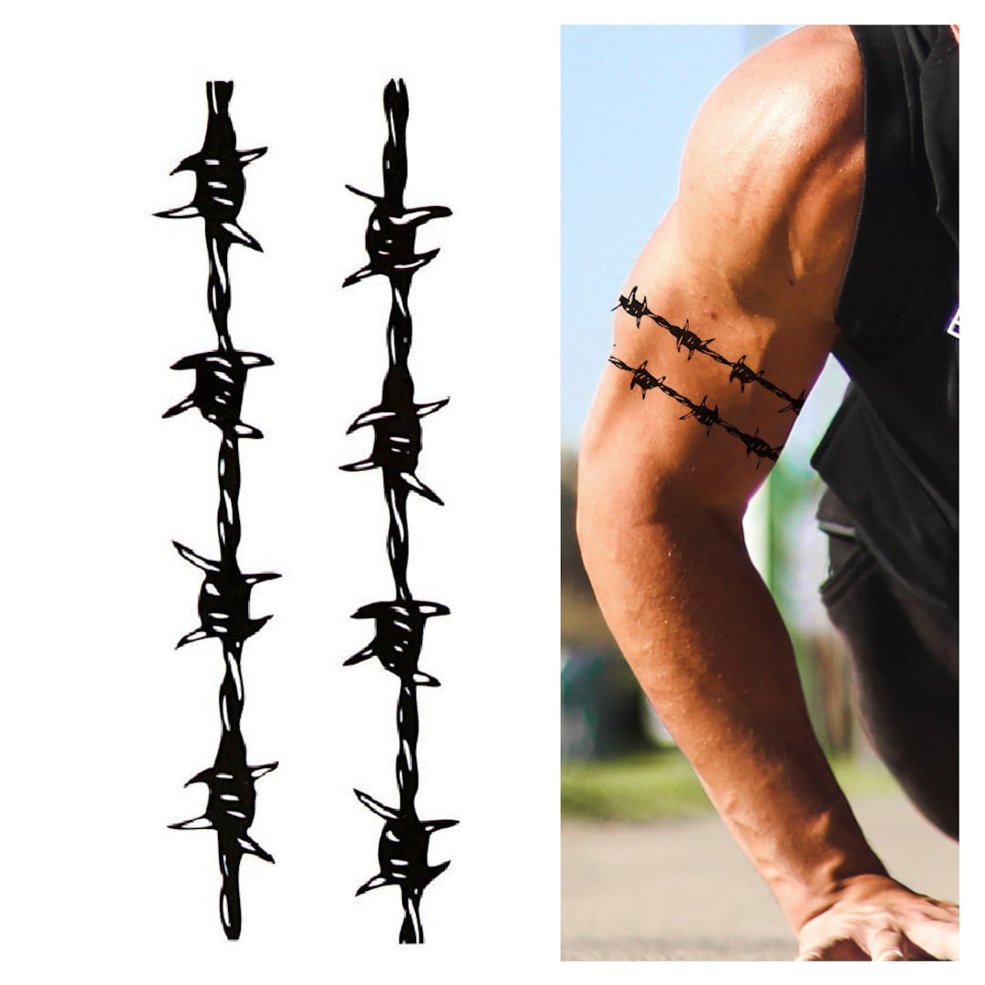 Discover 57+ armband tattoo barbed wire best in.eteachers