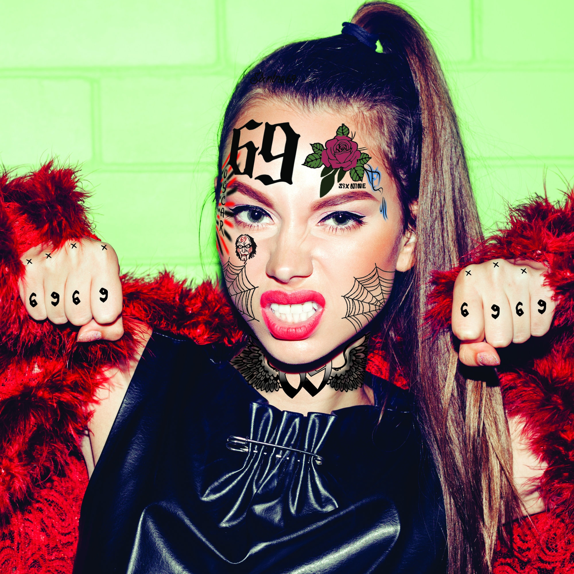 Celebrity Rapper Temporary Tattoos (6ix9ine Style) | Life Celebrity Rapper Temporary Tattoos (6ix9ine Style) | Life