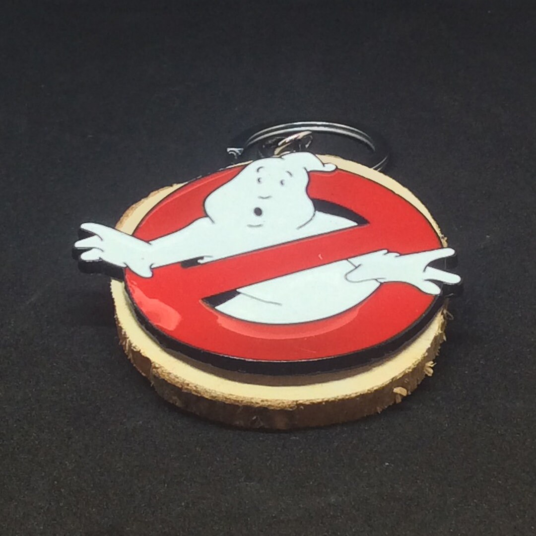 Ghostbusters Keychain/keyring Etsy