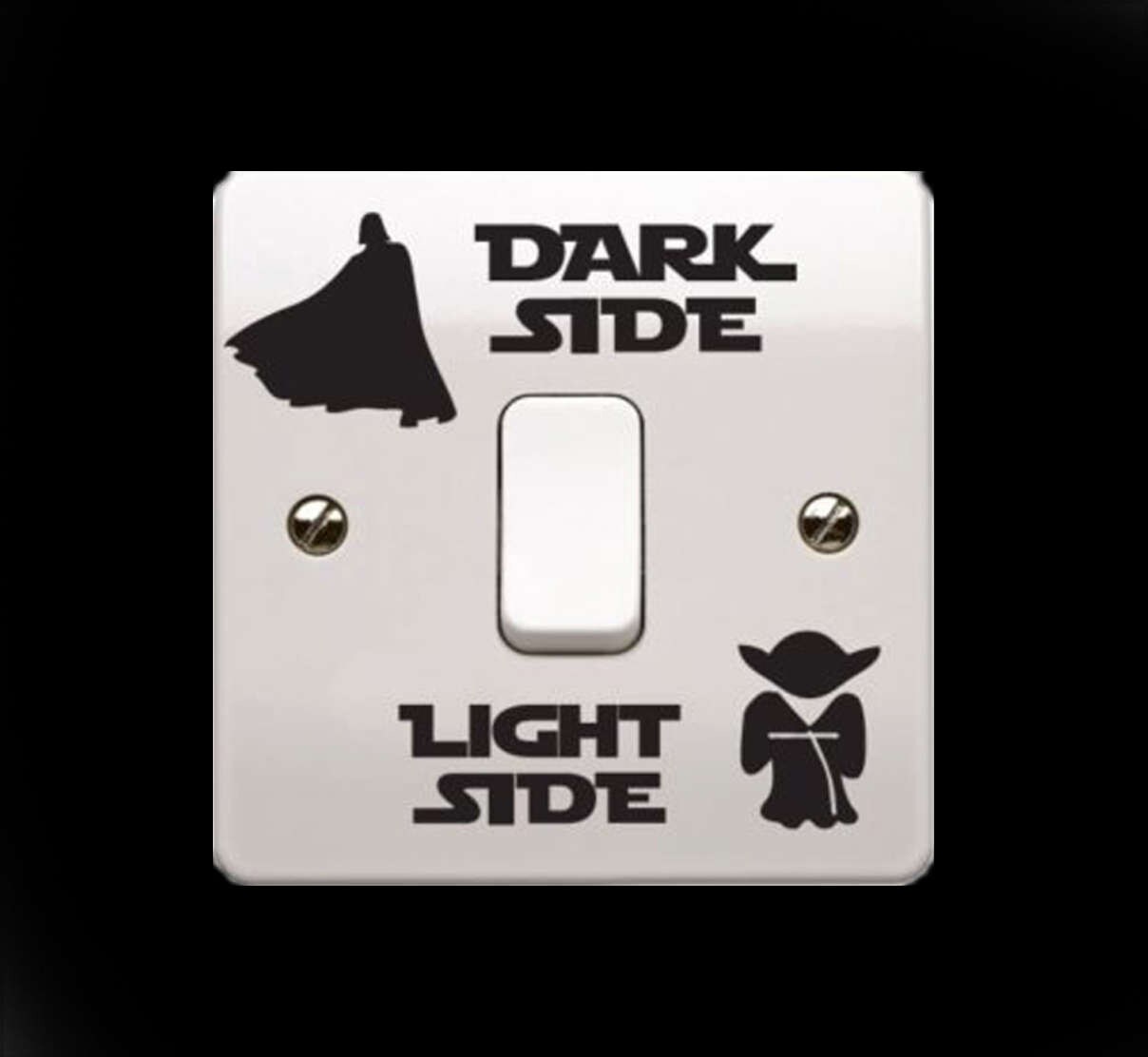 Star Wars Novelty Light Switch Sticker Etsy