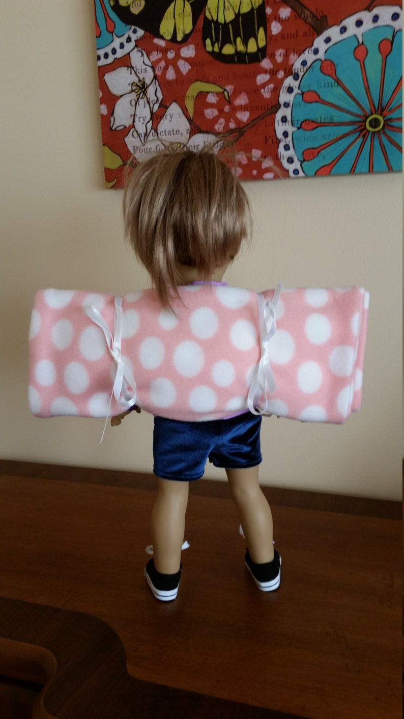 Handmade cute sleeping bag bed for an 18 doll Build a Etsy