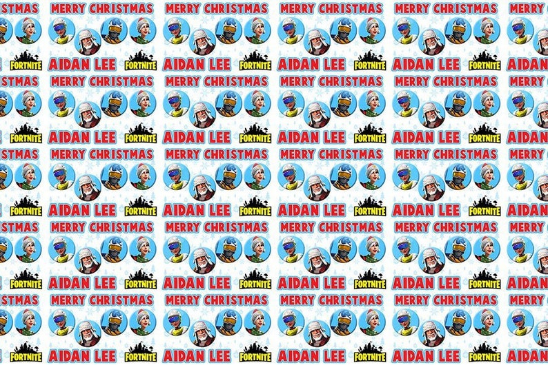 image 0 - fortnite wrapping paper uk