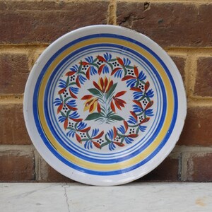 Antique French Faience Pottery Dish