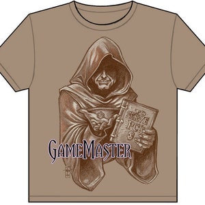 Dungeons and Dragons Classic Classes GameMaster T-Shirt