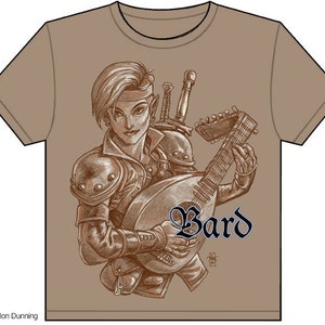 Chemise de barde des classes classiques de Donjons et Dragons