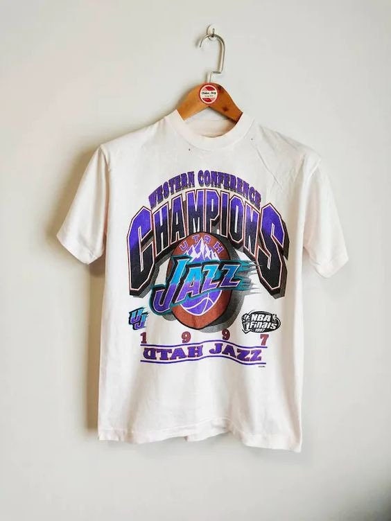 utah jazz vintage shirt