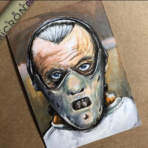 Hannibal Lector Sketch Card