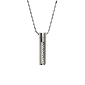 PT1004S B.Tiff Mini Colar com Pingente Difusor de Óleo Personalizado