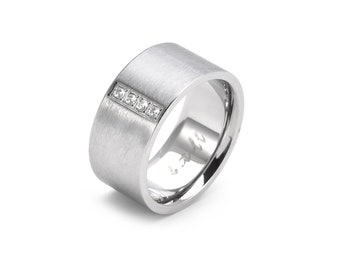 RG223W B.Tiff 4-Stone Wide Ring