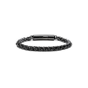 May include: A black chain bracelet with a magnetic clasp.