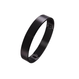 BG1200B B.Tiff Svart Simplicity Matt Armband