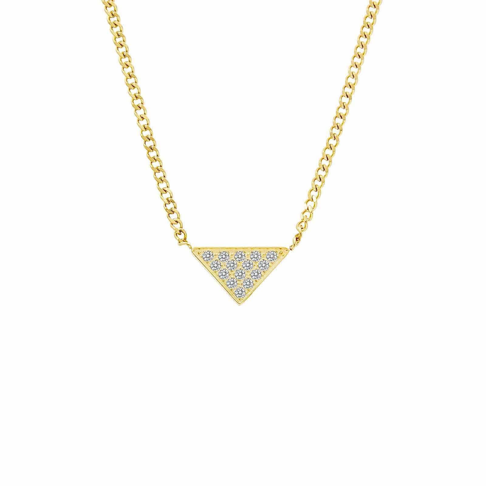 Prada triangle pendant necklace - Etsy 日本