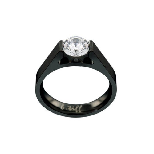 RG096 B.Tiff .75 ct Round shops Solitaire Engagement Ring