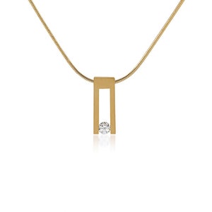 B.Tiff Hollow Bar Pendant PT089