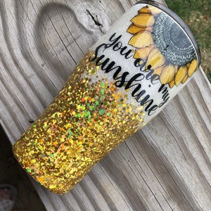You Are My Sunshine Sunflower Cup