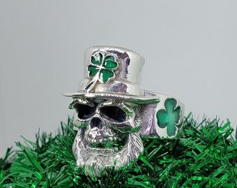 Sterling Silver Leprechaun Ring