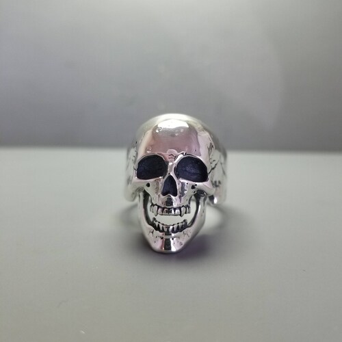 Sterling Silver shops Vampire Skull