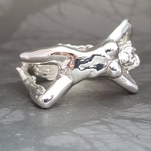 Sterling Silber Naked Lady Ring