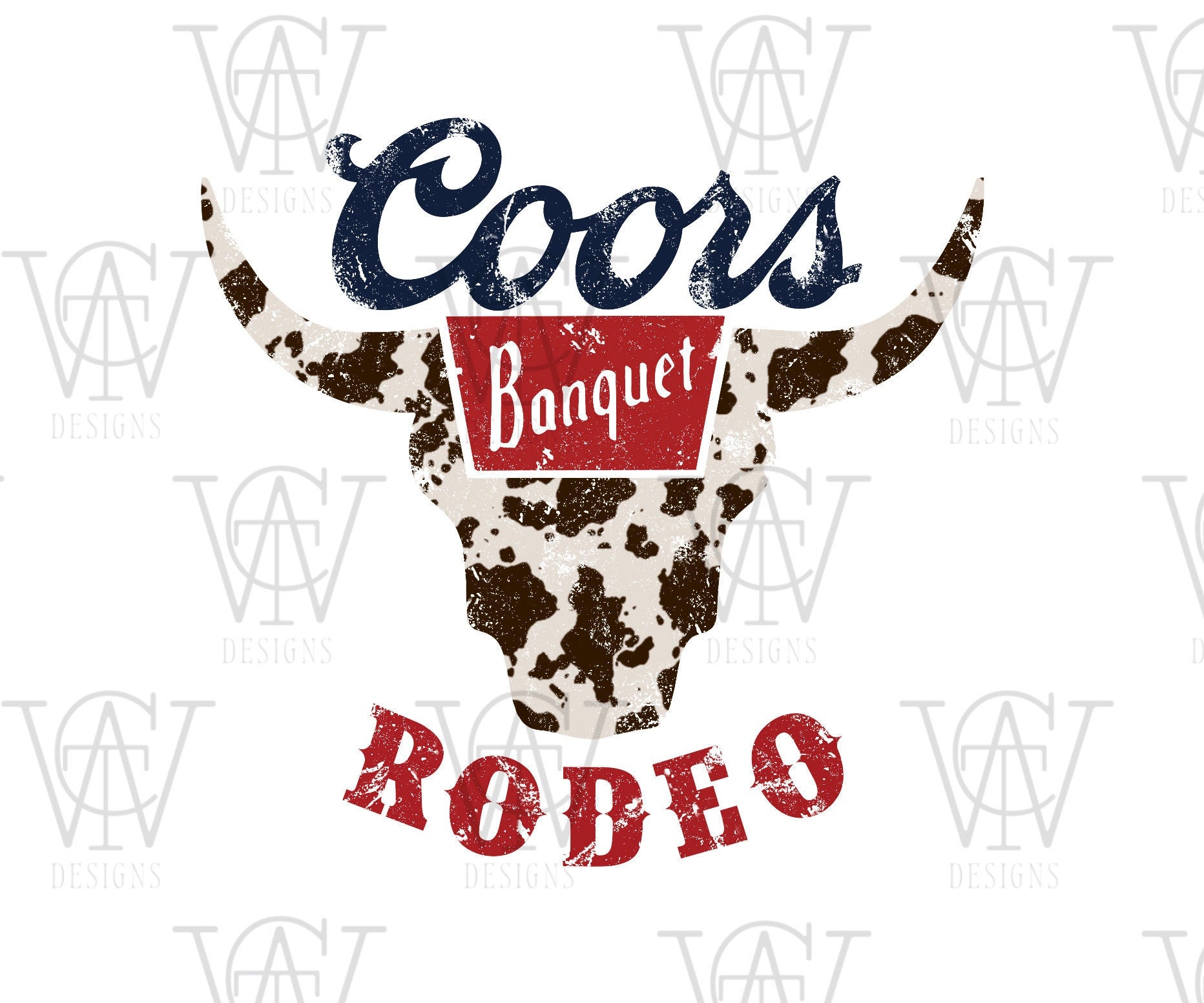 Coors Banquet Rodeo Bull Logo SVG - Coors Banquet Beer SVG PNG EPS
