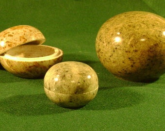 Jewelry Balls made of Soapstone