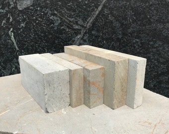 Soapstone Bricks for Fireplaces, Outdoor Firepits and any Masonry Project All Natural Soapstone