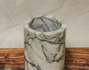 White Marble Wine Chiller, Also can be used as a Vase