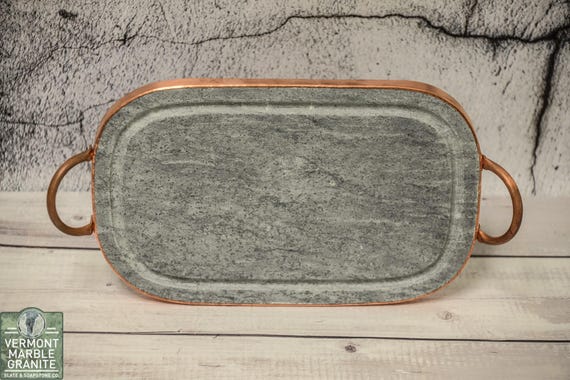 Rectangular Grilling and Serving Stone, Soapstone Cookware All Natural Cooking Surface, Stone Griddle Pan