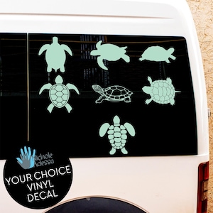Turtle Vinyl Decal