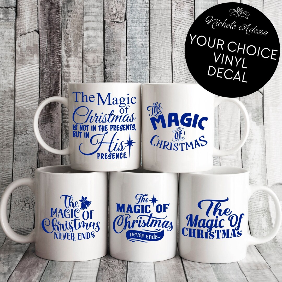 The Magic of Christmas Vinyl Decal / Holiday Decor - Etsy