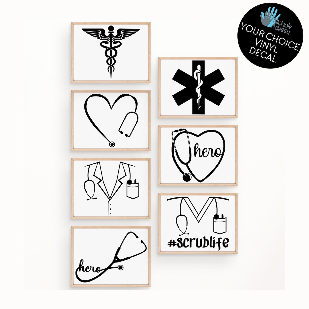 Doctor Window Decal Doctor Vinyl Decals / Medical Decor - Etsy